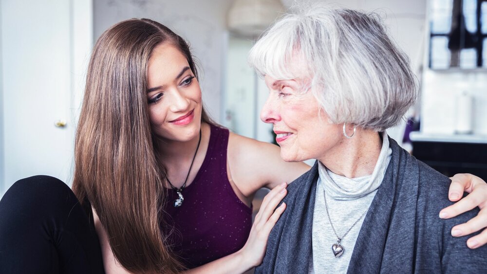 Grandmother and Daughter